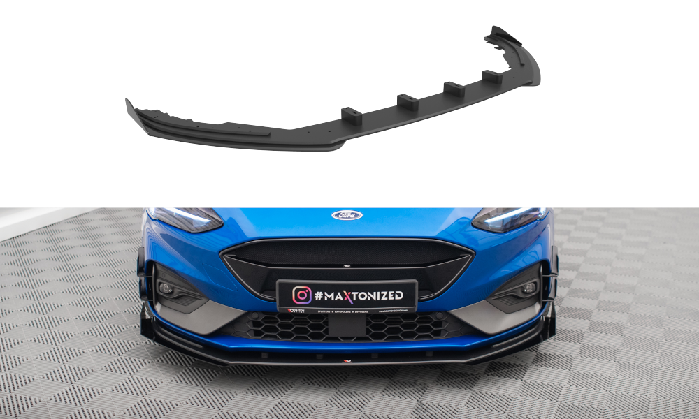 Forreste splitter Street Pro + Flaps Ford Focus ST / ST-Line Mk4