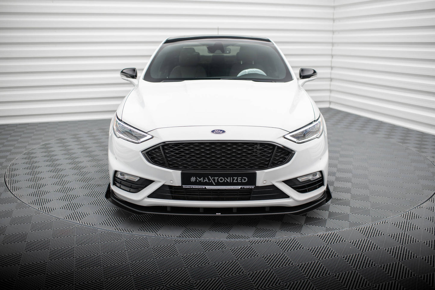 Forreste splitter Street Pro + Flaps Ford Mondeo Sport Mk5 Facelift / Fusion Sport Mk2 Facelift