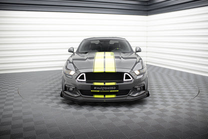 Forreste splitter Street Pro + Flaps Ford Mustang GT Mk6