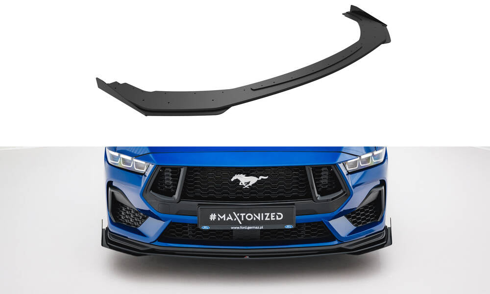 Forreste splitter Street Pro + Flaps Ford Mustang GT Mk7