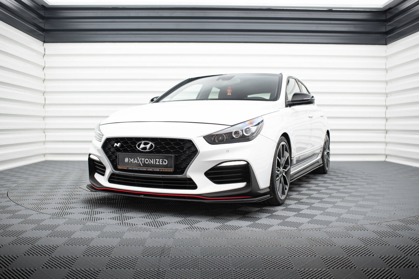 Forreste splitter Street Pro + Flaps Hyundai I30 N Mk3 Hatchback / Fastback