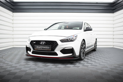 Forreste splitter Street Pro + Flaps Hyundai I30 N Mk3 Hatchback / Fastback