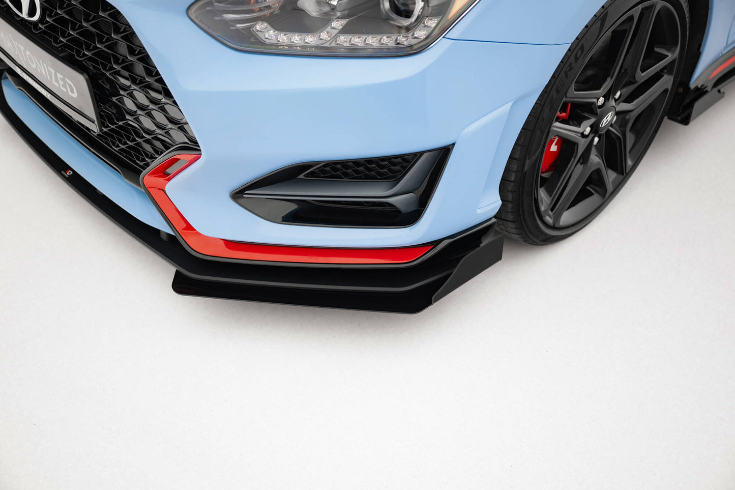 Forreste splitter Street Pro + Flaps Hyundai Veloster N Mk2