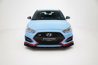 Forreste splitter Street Pro + Flaps Hyundai Veloster N Mk2