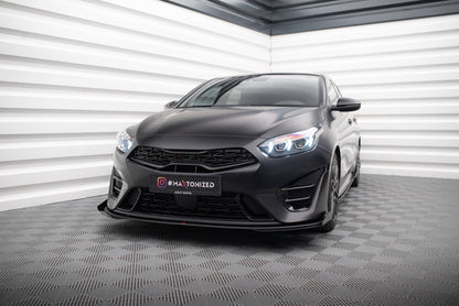Forreste splitter Street Pro + Flaps Kia Proceed GT Mk3 Facelift / Ceed GT / GT - Line Mk1 Facelift