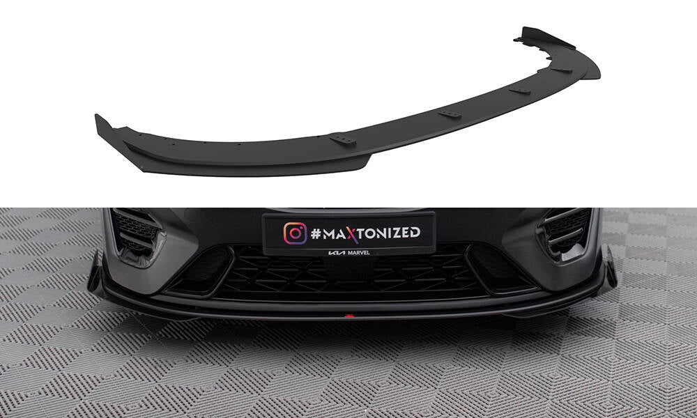 Forreste splitter Street Pro + Flaps Kia Proceed GT Mk3 Facelift / Ceed GT / GT - Line Mk1 Facelift