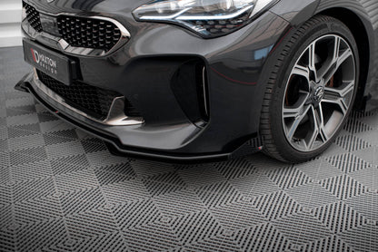Forreste splitter Street Pro + Flaps Kia Stinger GT / GT-Line / Standard Mk1