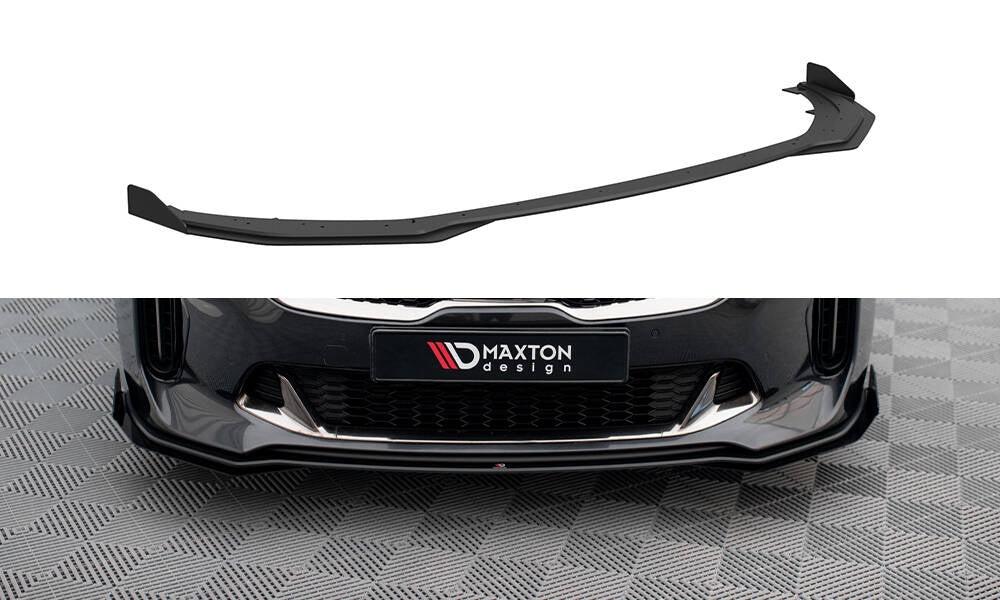 Forreste splitter Street Pro + Flaps Kia Stinger GT / GT-Line / Standard Mk1