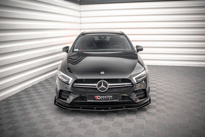 Forreste splitter Street Pro + Flaps Mercedes A35 AMG / AMG-Line Aero Pack W177