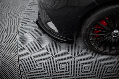 Forreste splitter Street Pro + Flaps Mercedes-AMG A35 W177 Facelift