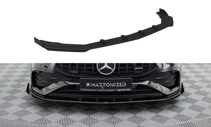 Forreste splitter Street Pro + Flaps Mercedes-AMG A35 W177 Facelift
