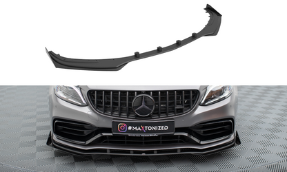 Forreste splitter Street Pro + Flaps Mercedes-AMG C63 Sedan / Estate W205 Facelift