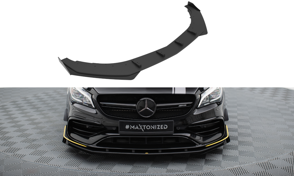 Forreste splitter Street Pro + Flaps Mercedes-AMG CLA 45 Aero C117 Facelift