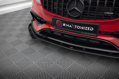 Forreste splitter Street Pro + Flaps Mercedes-Benz A 45 AMG Aero W176 Facelift