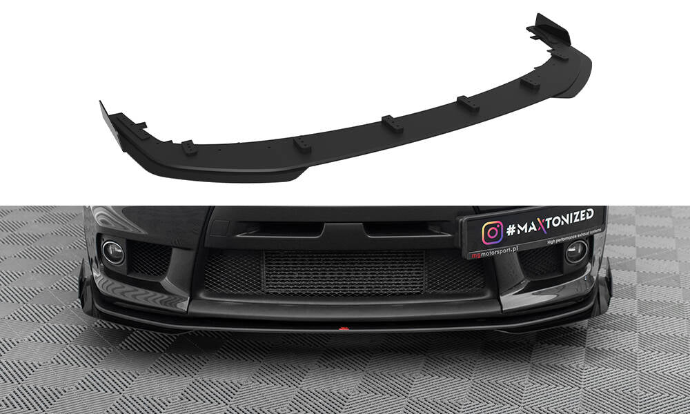Forreste splitter Street Pro + Flaps Mitsubishi Lancer EVO X
