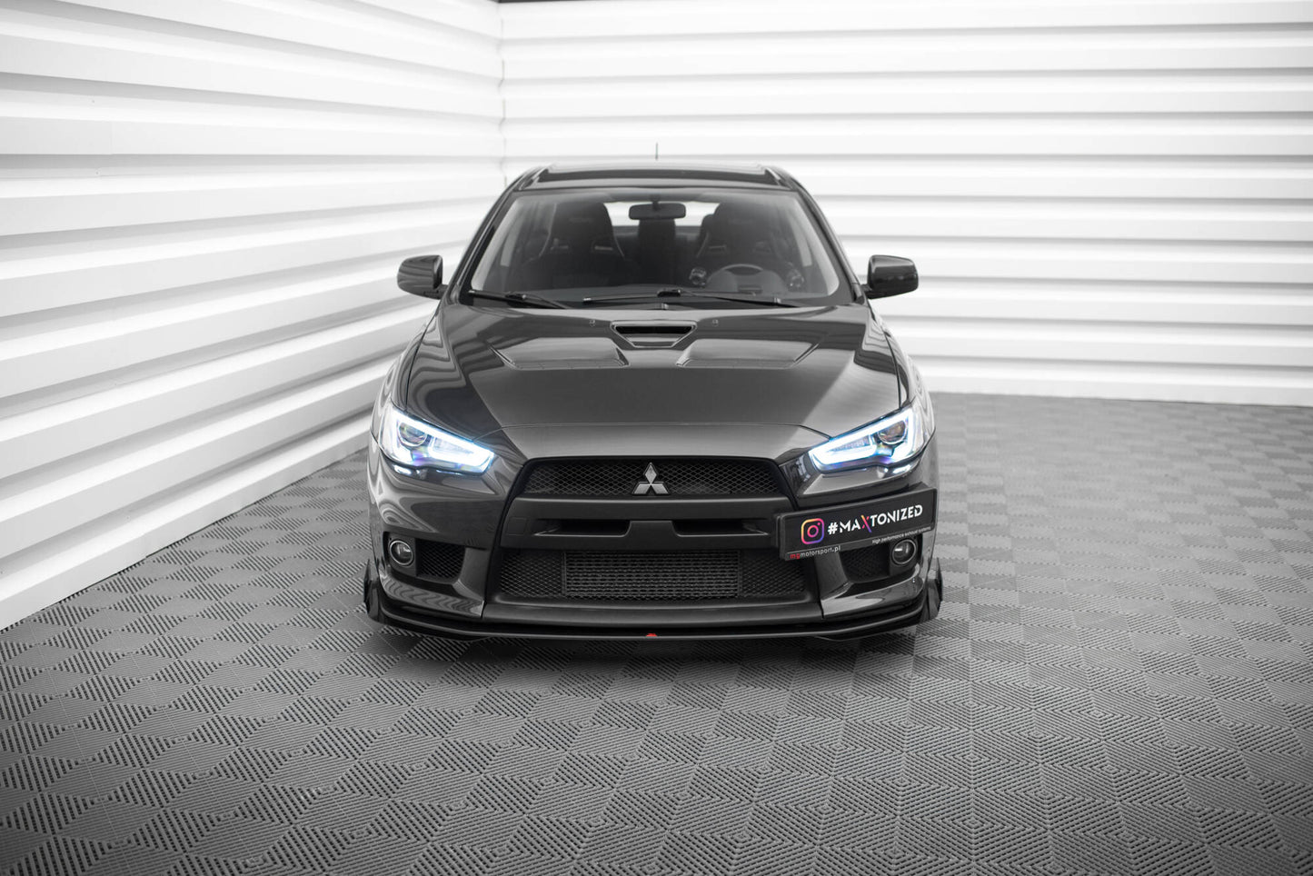 Forreste splitter Street Pro + Flaps Mitsubishi Lancer EVO X
