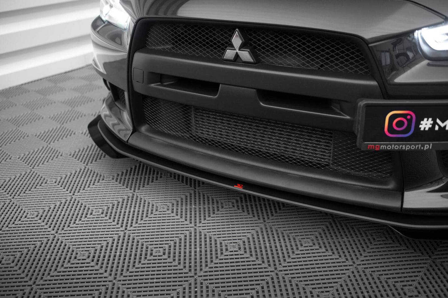 Forreste splitter Street Pro + Flaps Mitsubishi Lancer EVO X