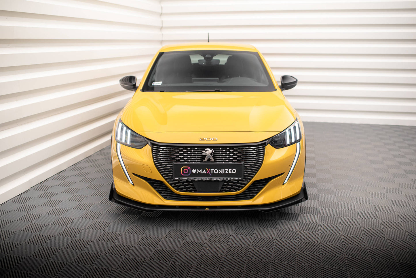 Forreste splitter Street Pro + Flaps Peugeot 208 GT Mk2