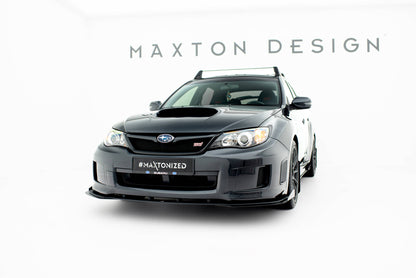 Forreste splitter Street Pro + Flaps Subaru Impreza WRX STI Mk3 Facelift