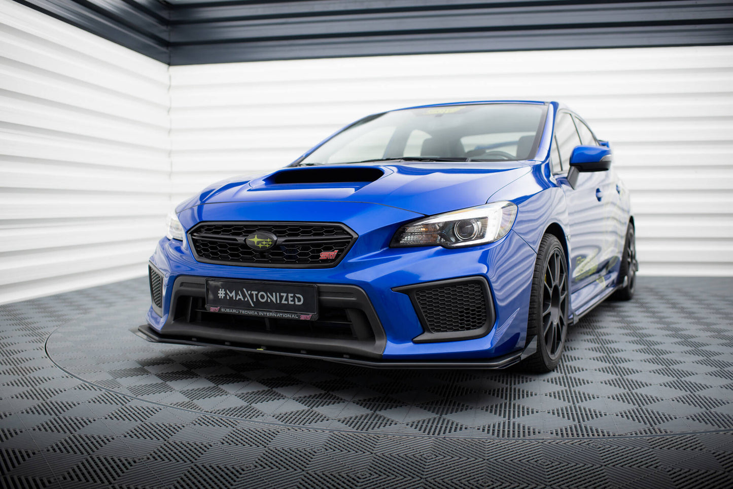 Forreste splitter Street Pro + Flaps Subaru WRX STI Mk1 Facelift