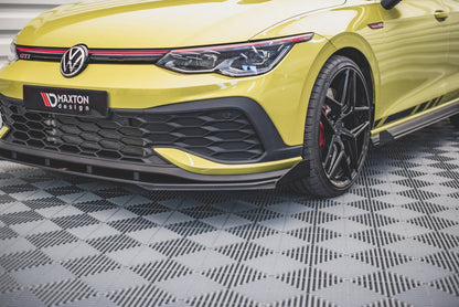 Forreste splitter Street Pro + Flaps Volkswagen Golf GTI Clubsport Mk8