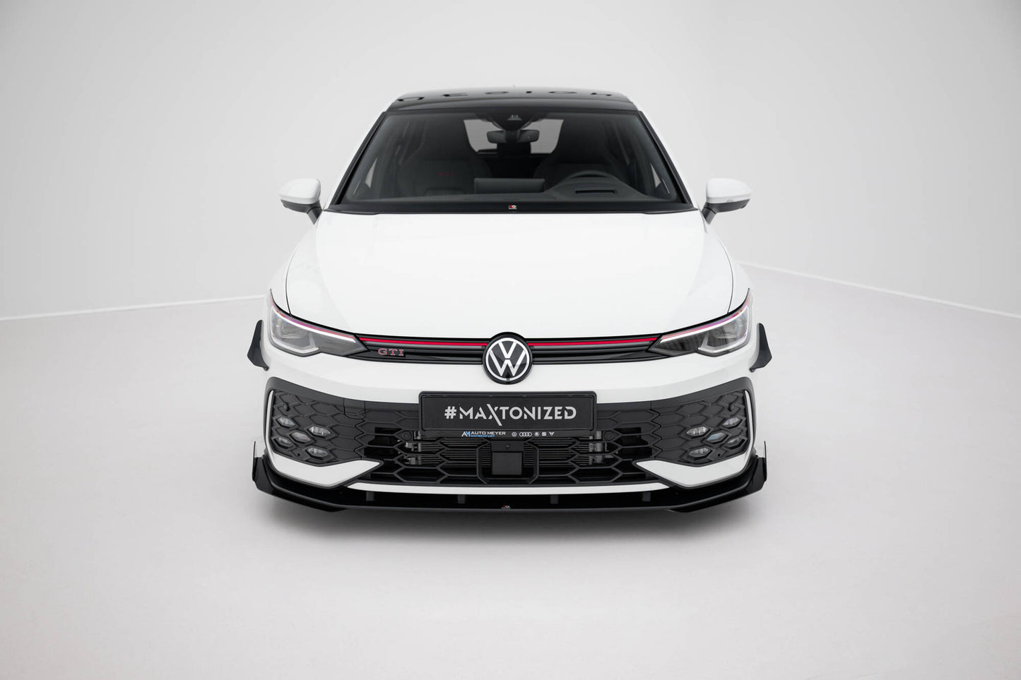Forreste splitter Street Pro + Flaps Volkswagen Golf GTI / GTE / R-Line Mk8 Facelift