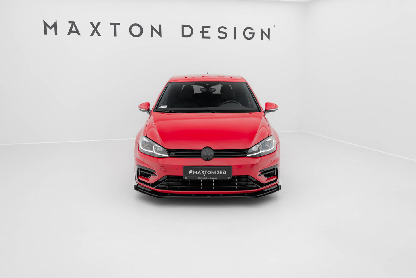 Forreste splitter Street Pro + Flaps Volkswagen Golf R / R-Line Mk7 Facelift