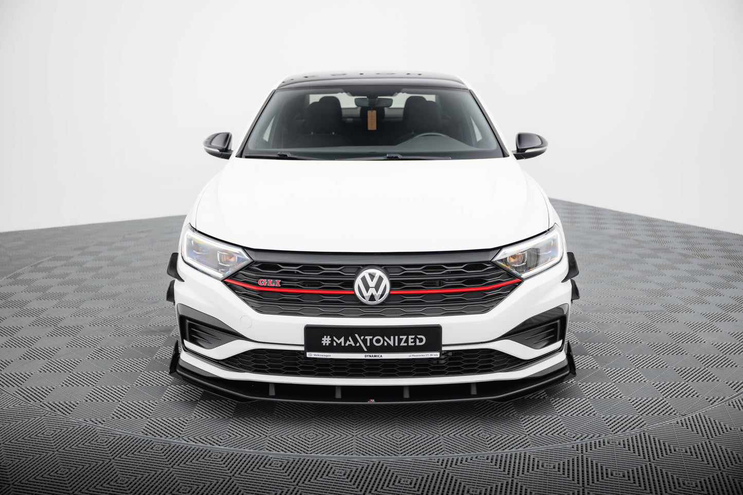 Forreste splitter Street Pro + Flaps Volkswagen Jetta GLI Mk7