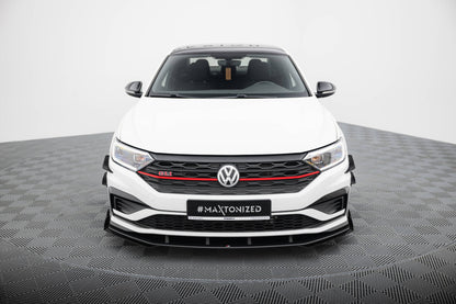Forreste splitter Street Pro + Flaps Volkswagen Jetta GLI Mk7