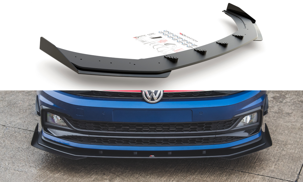 Forreste splitter Street Pro + Flaps Volkswagen Polo GTI Mk6