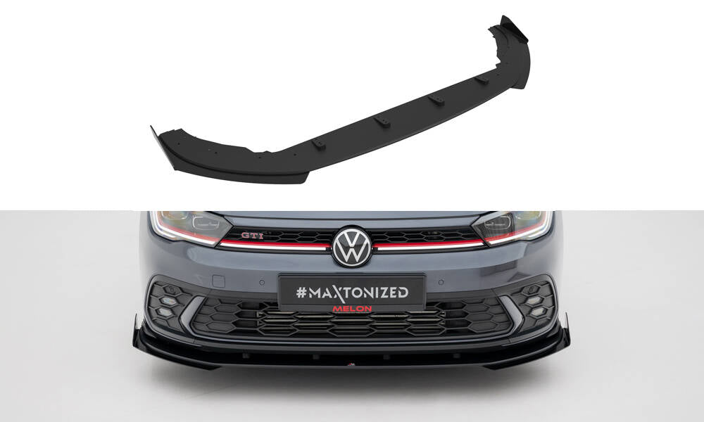 Forreste splitter Street Pro + Flaps Volkswagen Polo GTI Mk6 Facelift