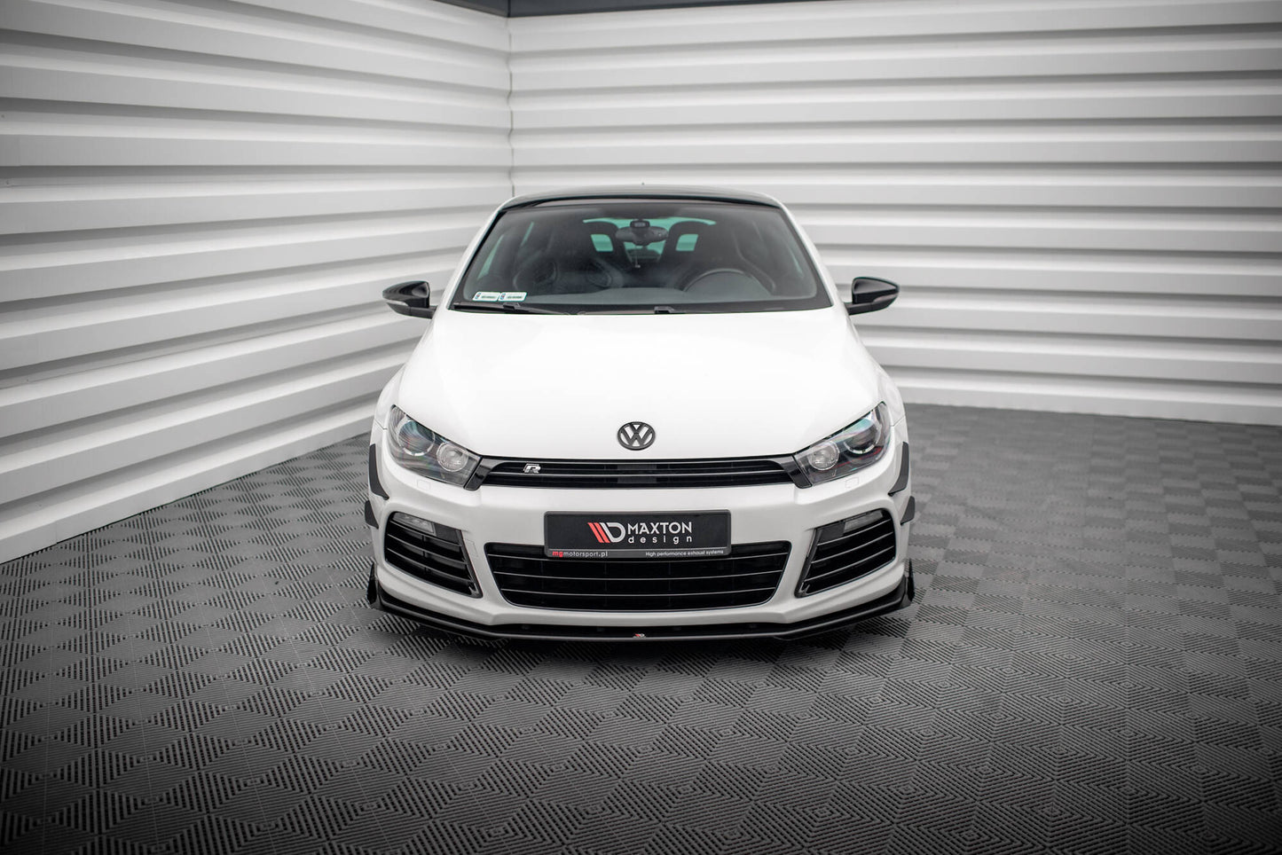 Forreste splitter Street Pro + Flaps Volkswagen Scirocco R Mk3