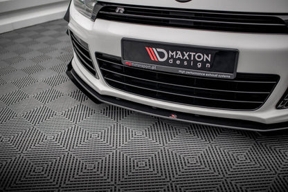 Forreste splitter Street Pro + Flaps Volkswagen Scirocco R Mk3