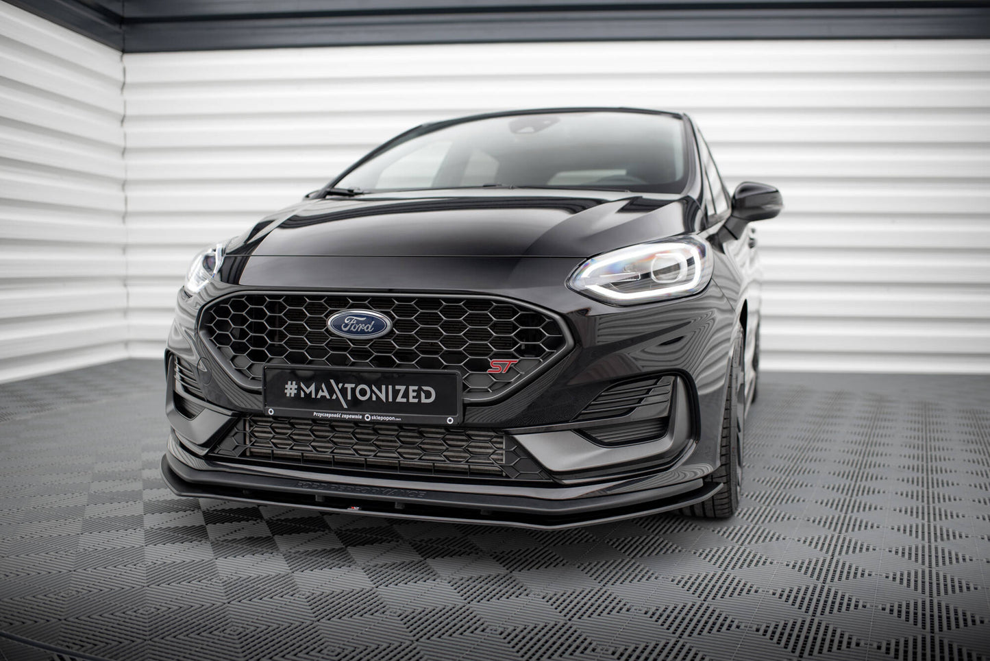 Forreste splitter Street Pro Ford Fiesta ST Mk8 Facelift