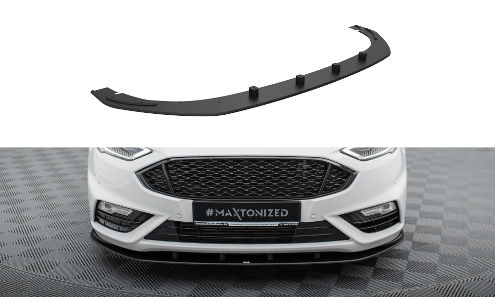 Forreste splitter Street Pro Ford Mondeo Sport Mk5 Facelift / Fusion Sport Mk2 Facelift