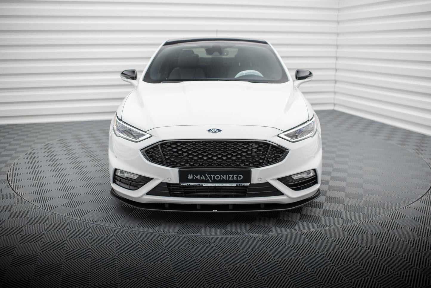 Forreste splitter Street Pro Ford Mondeo Sport Mk5 Facelift / Fusion Sport Mk2 Facelift