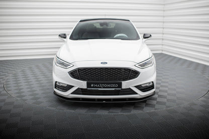 Forreste splitter Street Pro Ford Mondeo Sport Mk5 Facelift / Fusion Sport Mk2 Facelift