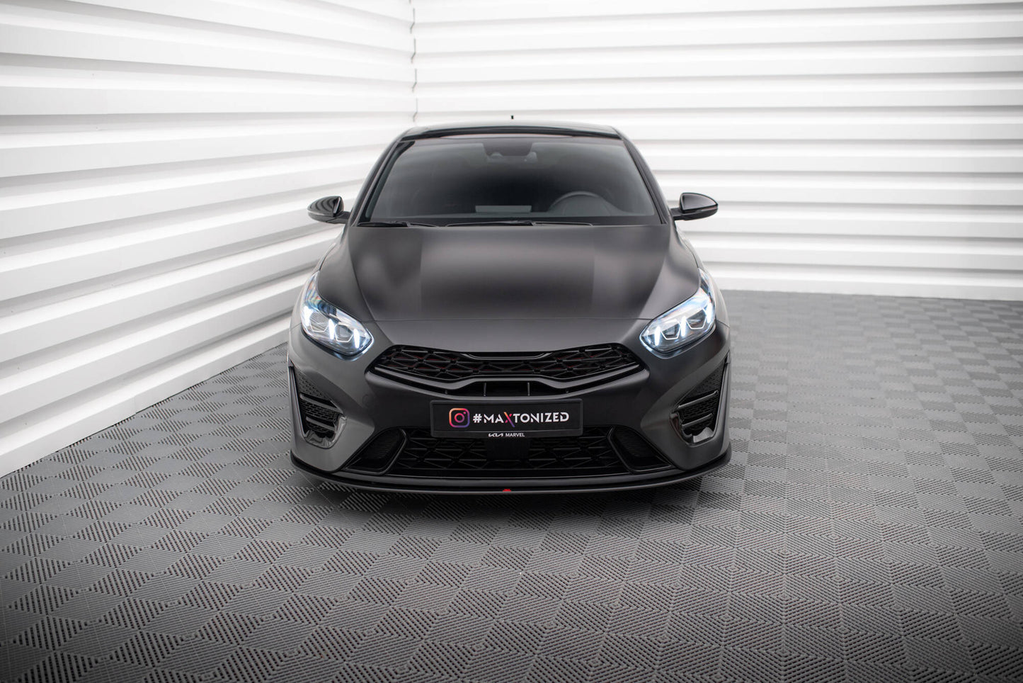 Forreste splitter Street Pro Kia Proceed GT Mk3 Facelift / Ceed GT / GT - Line Mk1 Facelift