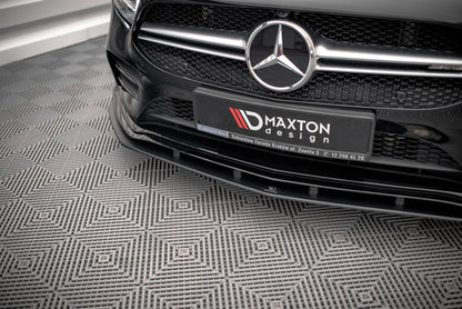 Forreste splitter Street Pro Mercedes A35 AMG / AMG-Line Aero Pack W177