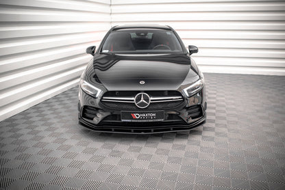 Forreste splitter Street Pro Mercedes A35 AMG / AMG-Line Aero Pack W177