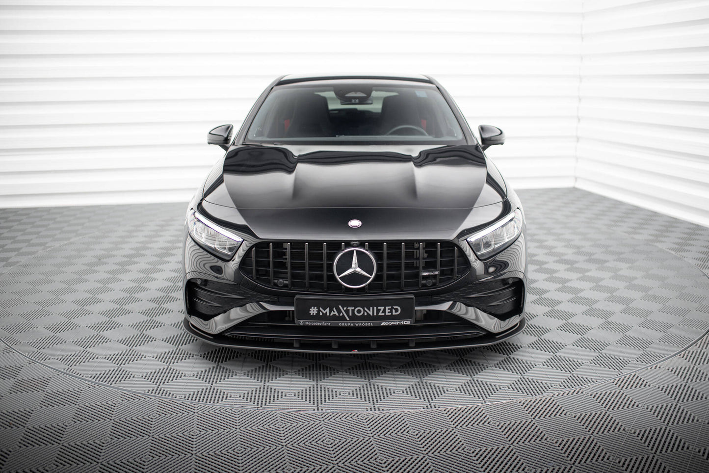 Forreste splitter Street Pro Mercedes-AMG A35 W177 Facelift