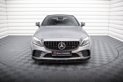 Forreste splitter Street Pro Mercedes-AMG C43 Coupe / Cabrio C205 Facelift / A205 Facelift