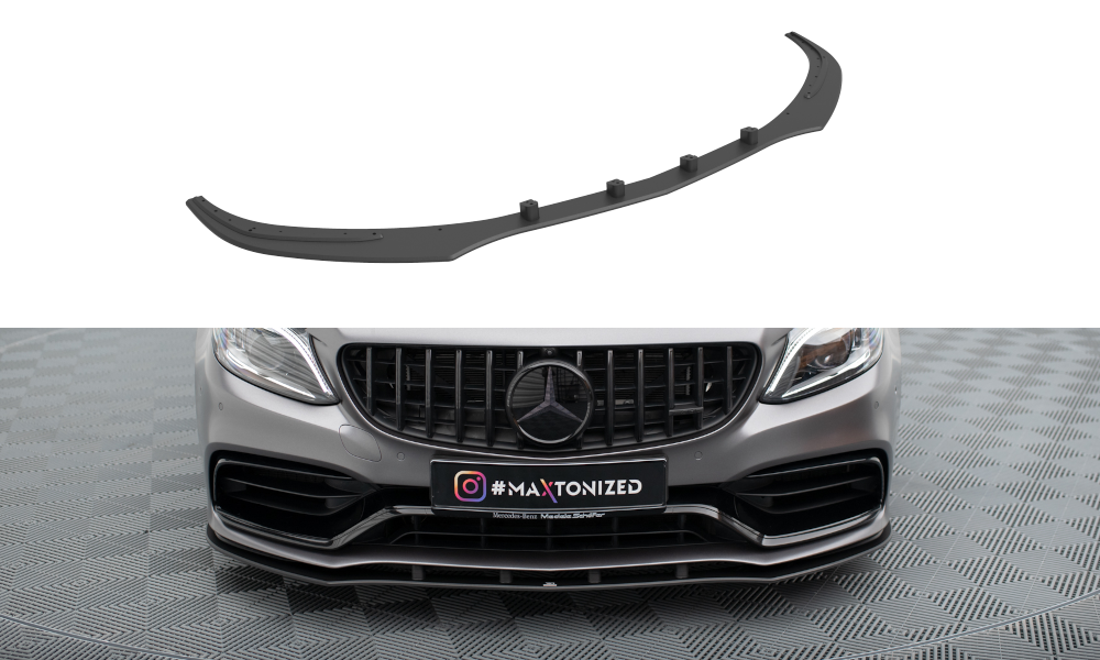 Forreste splitter Street Pro Mercedes-AMG C63 Sedan / Estate W205 Facelift