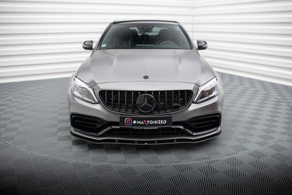 Forreste splitter Street Pro Mercedes-AMG C63 Sedan / Estate W205 Facelift