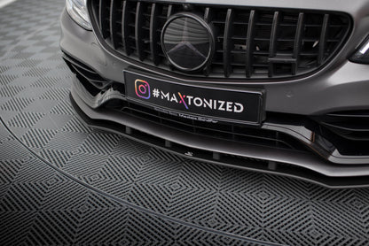 Forreste splitter Street Pro Mercedes-AMG C63 Sedan / Estate W205 Facelift