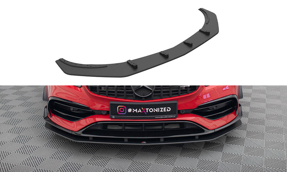 Forreste splitter Street Pro Mercedes-Benz A 45 AMG Aero W176 Facelift