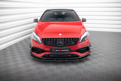 Forreste splitter Street Pro Mercedes-Benz A 45 AMG Aero W176 Facelift