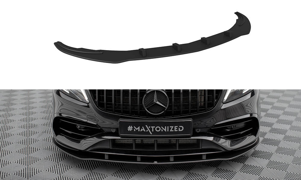 Forreste splitter Street Pro Mercedes-Benz A AMG-Line W176 Facelift