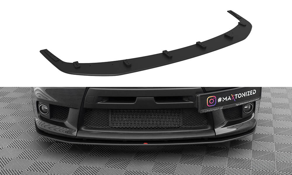 Forreste splitter Street Pro Mitsubishi Lancer EVO X