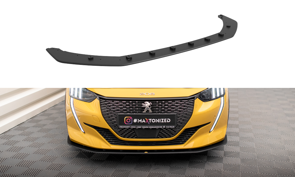 Forreste splitter Street Pro Peugeot 208 GT Mk2